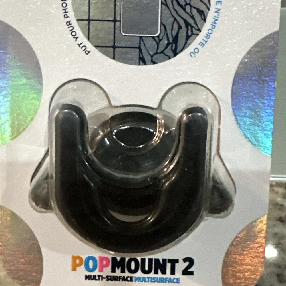 New PopSockets Popmount 2 Multi Surface Phone Mount Clip Holder PopSockets
